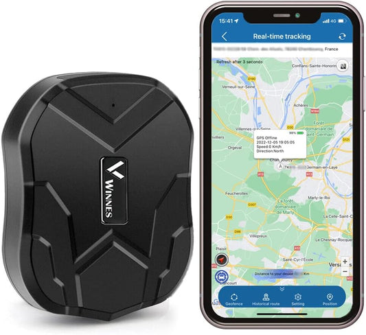 📍 GPS Localizador Portátil Vehicular TK905