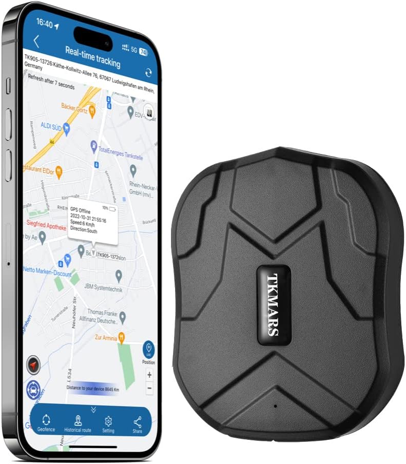 📍 GPS Localizador Portátil Vehicular TK905