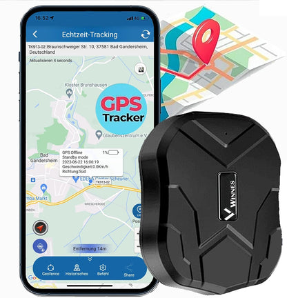 📍 GPS Localizador Portátil Vehicular TK905