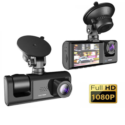 📹 Cámara DVR para Auto 2 Lentes Full HD 1080p